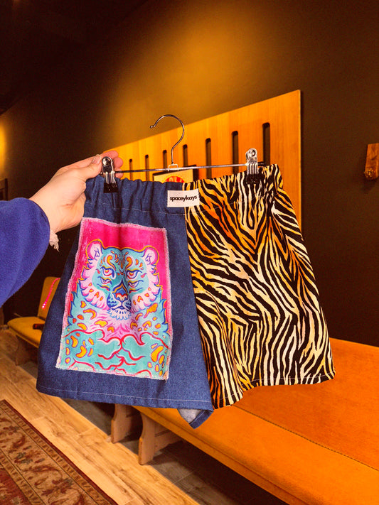 The Devorah Tiger Shorts